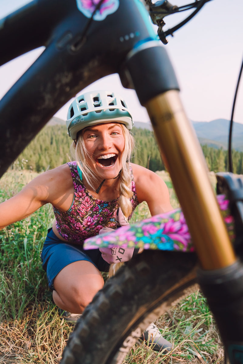 Pink Paintbrush // Bike Fender