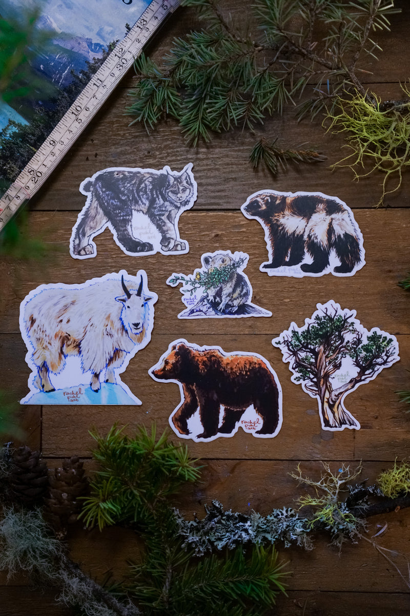 Glacier NP // Sticker Pack