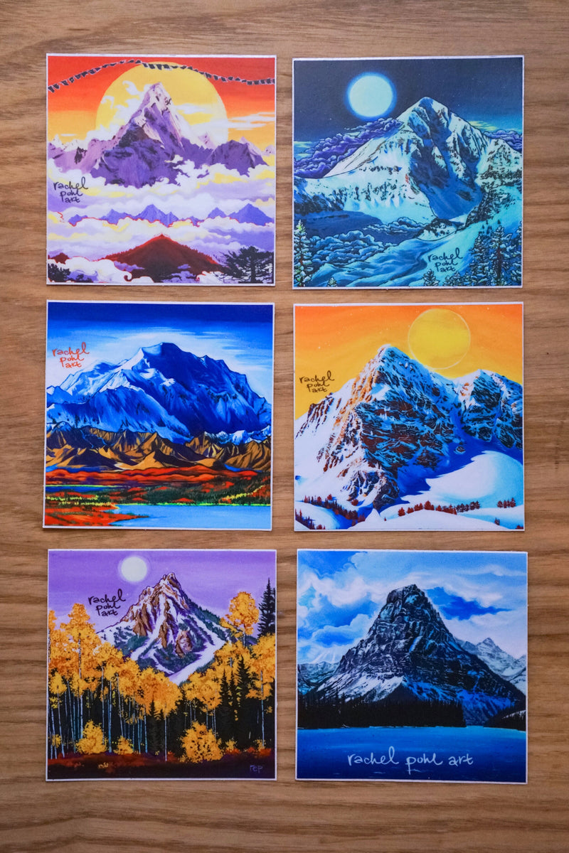 Lone Peaks // 3 Sticker Pack