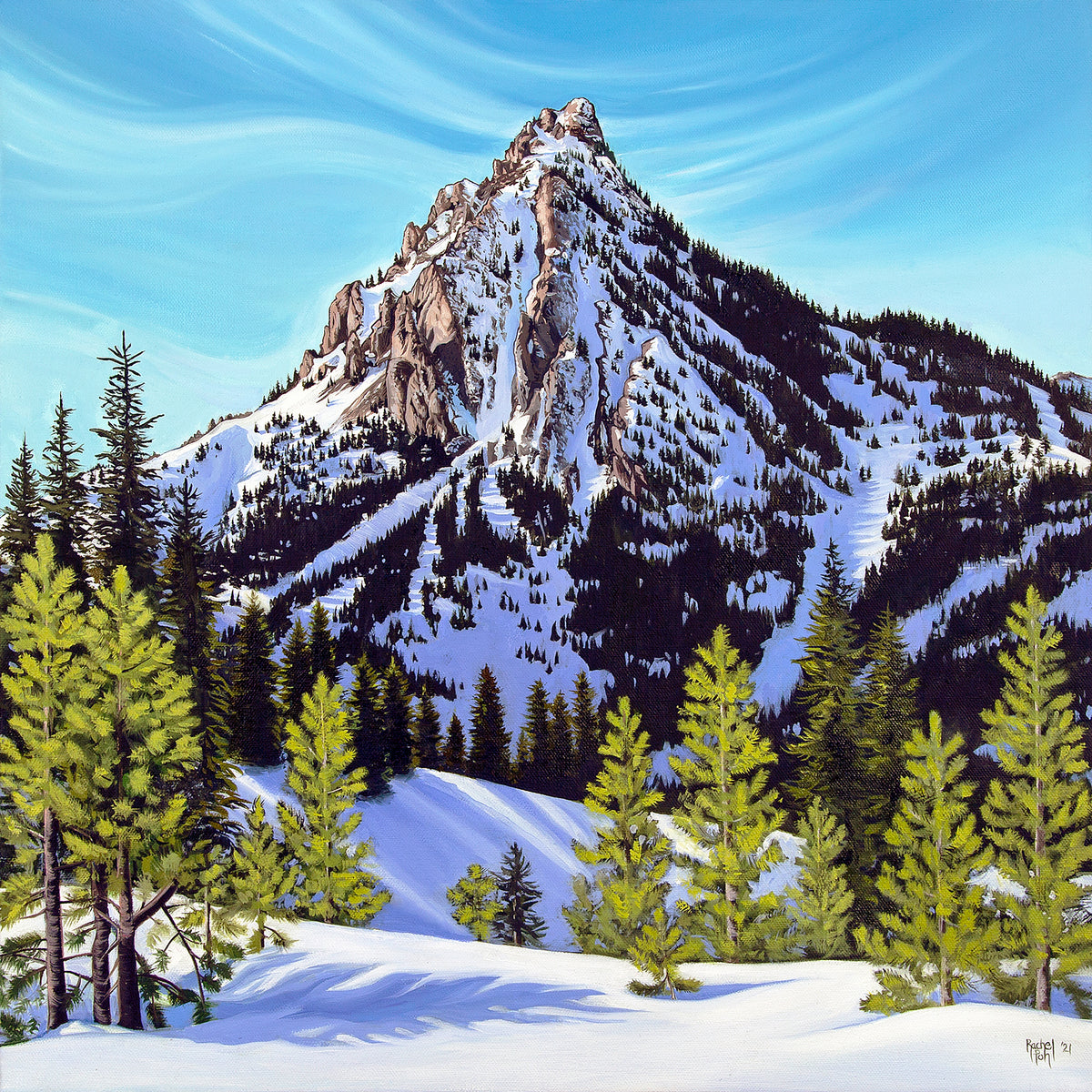 Ross Peak // Giclee Paper Print