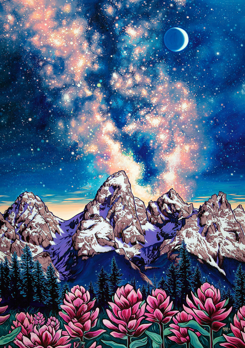 Teton Dreams // Giclee Paper Print