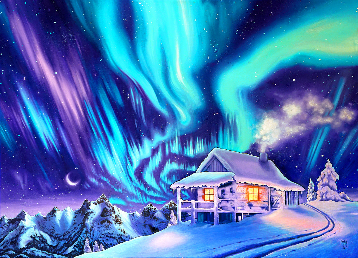 Arctic Aurora // Giclee Paper Print