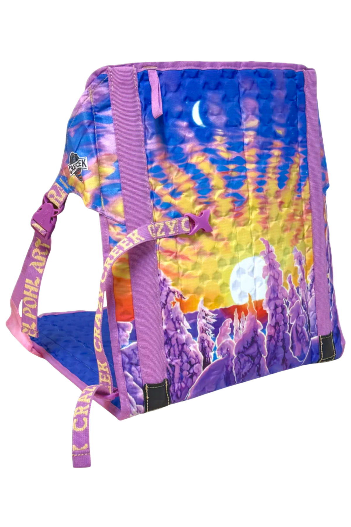 Snow Ghost // Crazy Creek Chair – Rachel Pohl Art