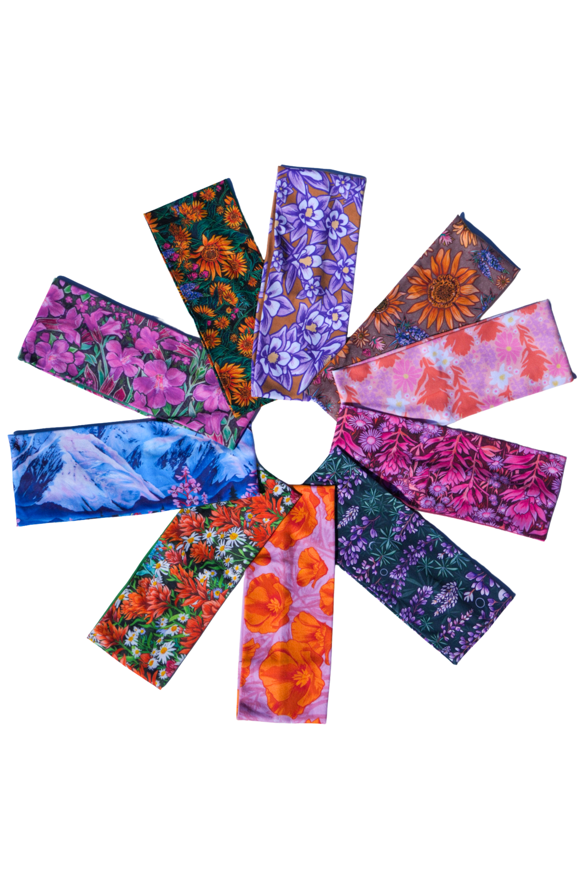 Eco-Friendly Yoga Mats Featuring Vibrant Nature Scenes – Rachel