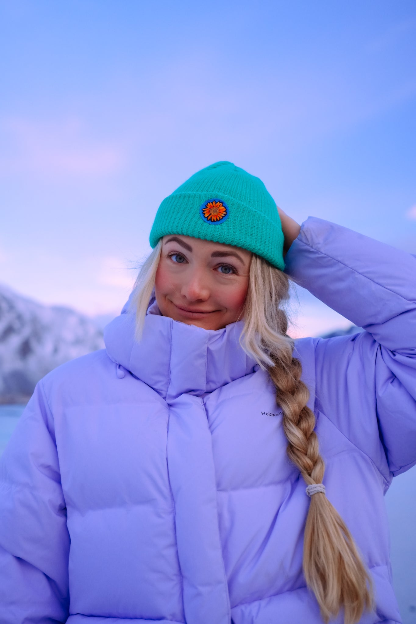 Balsamroot // Viridian Green Beanie – Rachel Pohl Art