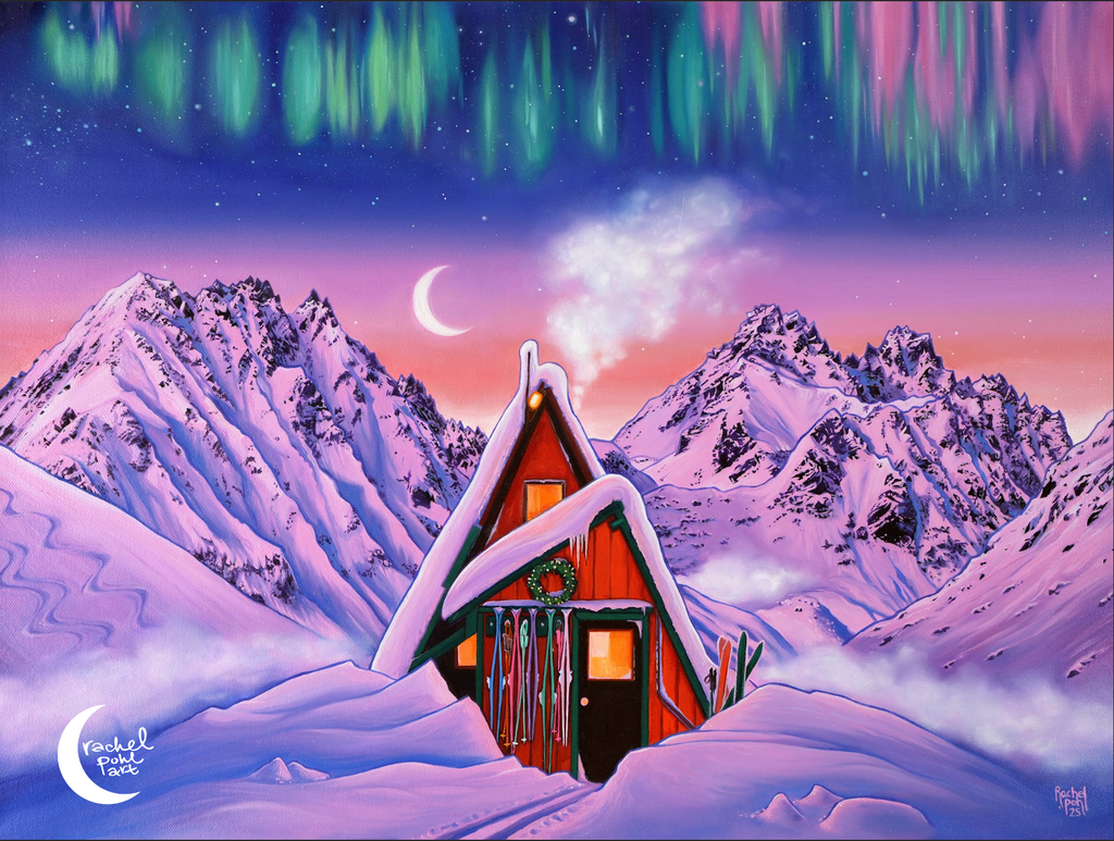 Crazy Mountains // Giclee Paper Print – Rachel Pohl Art