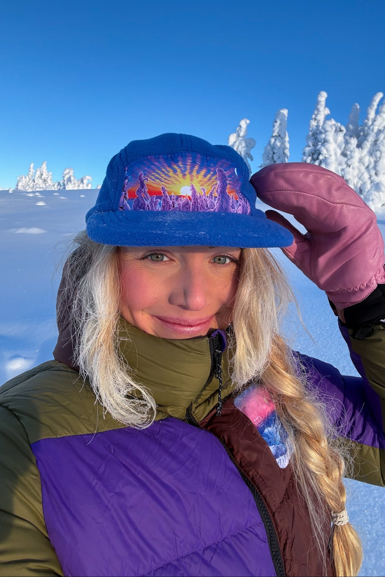 Rachel Pohl limited edition hat Moon Phases // Hat // Forest – Rachel Pohl Art main image 4