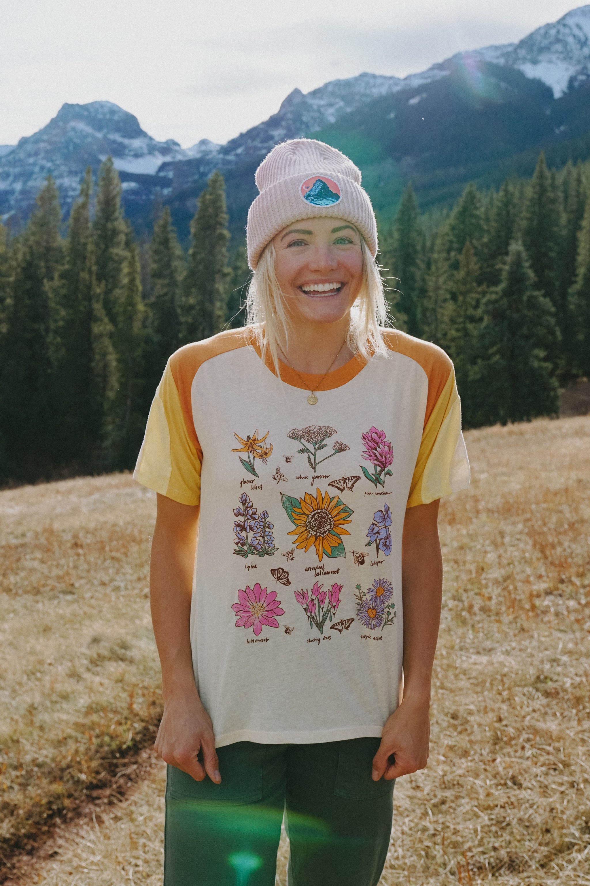 Wildflowers // CAMP Tee – Rachel Pohl Art