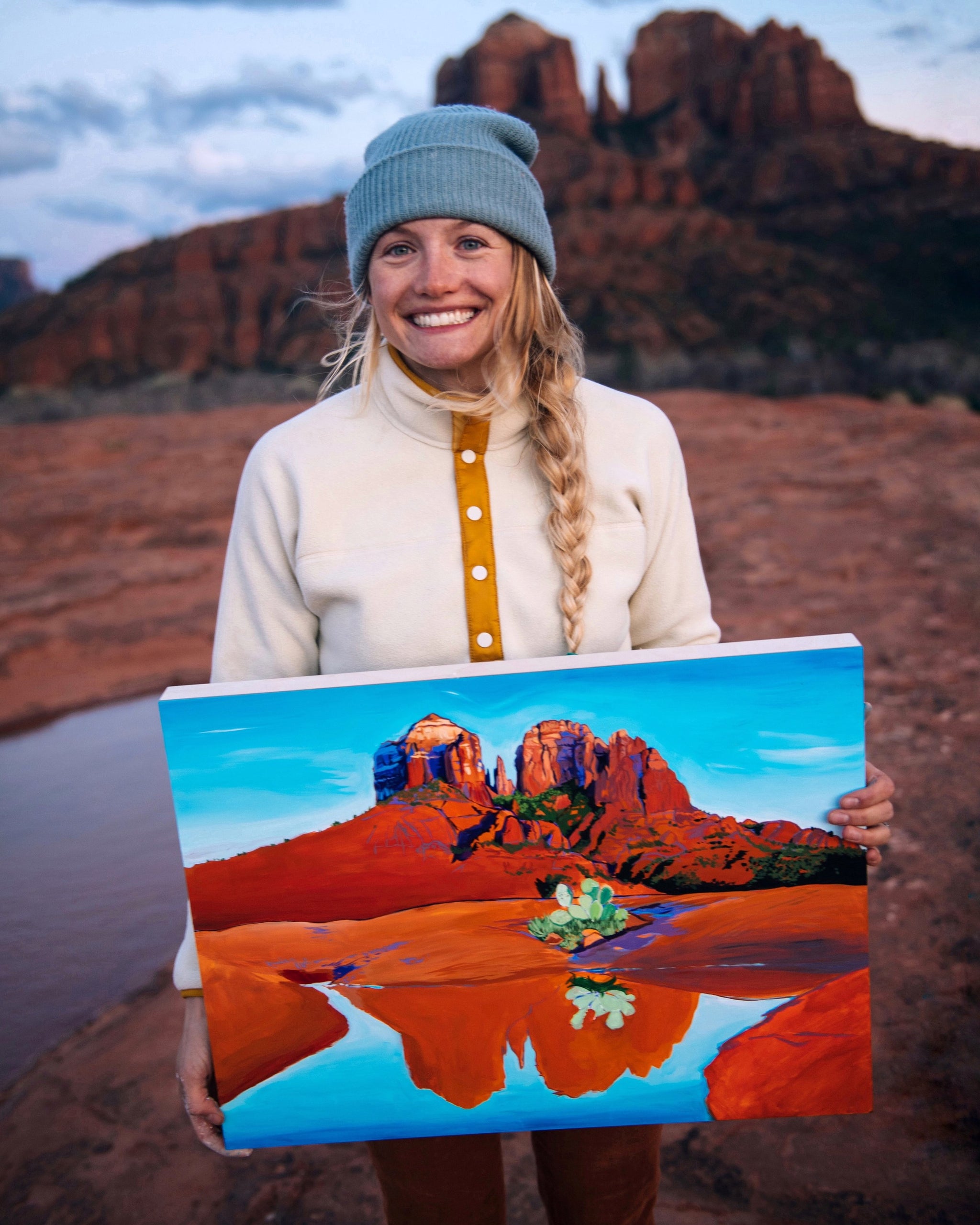 Cathedral Rock // Giclee Paper Print – Rachel Pohl Art