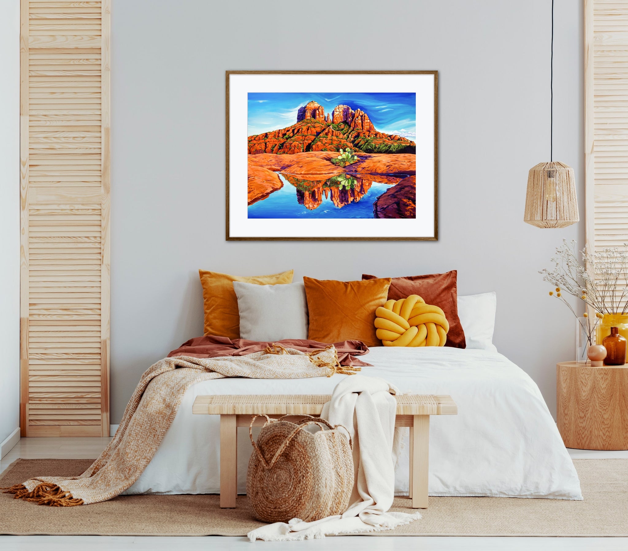 Cathedral Rock // Giclee Paper Print – Rachel Pohl Art