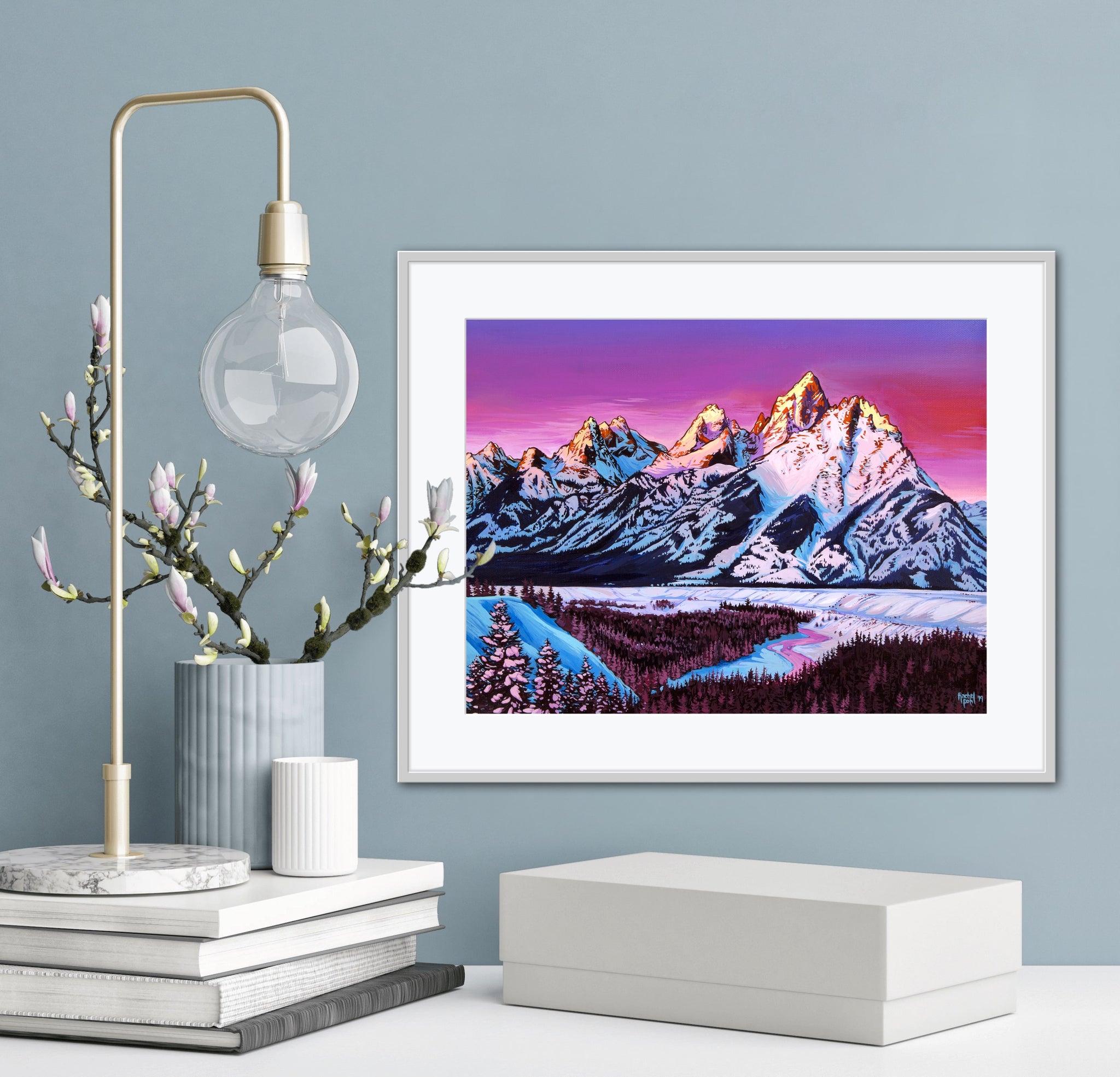 絵画 アートポスター ロウェル・ハーレロ サイプレス＆ヘイ artfuji_p70509